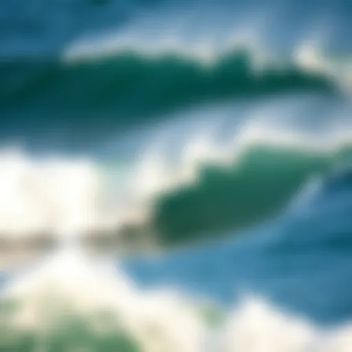 Waves Shaped by Wind Patterns Waves influenced by wind direction