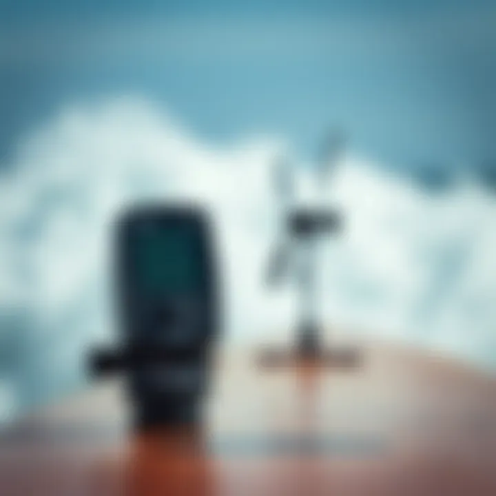 Wind tools for surfers - anemometer and weather apps