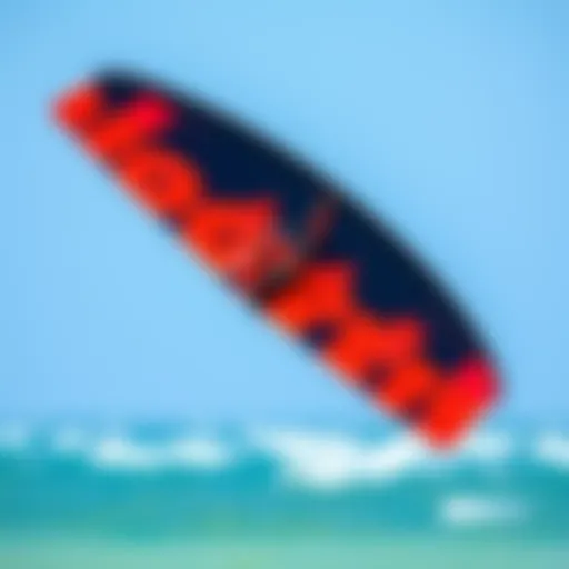 Cutting-edge kite design showcasing aerodynamic features