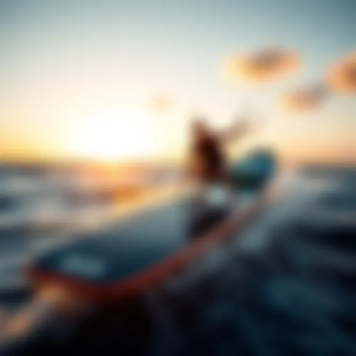 High-Performance Materials in Kiteboarding Kiteboard demonstrating high-performance construction materials