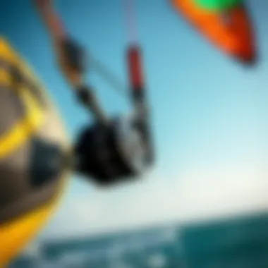 Innovative Kite Technology Close-up of innovative kite technology