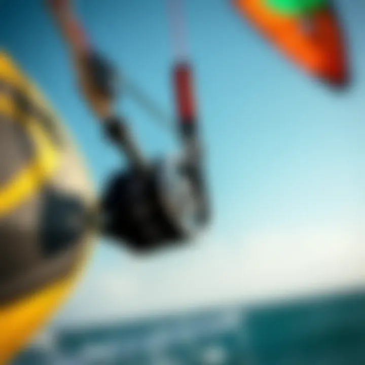 Innovative Kite Technology Close-up of innovative kite technology