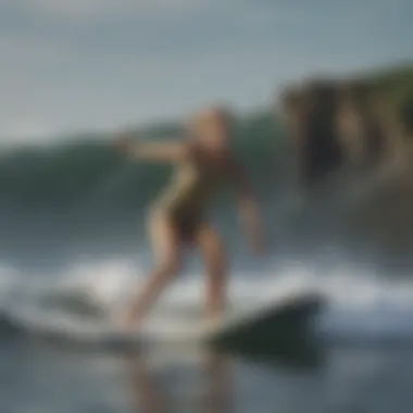 Eco-Conscious Surfing: Ocean Ramsey's Advocacy Ocean Ramsey promoting eco-conscious surfing practices