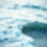 The Soothing Nature of Ocean Waves Tranquil ocean waves lapping at the shore