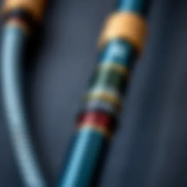 High-Quality Materials of Ocean Master Rod Detailed view of the materials used in Offshore Angler Ocean Master surf casting rod