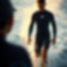 A high-performance wetsuit designed for optimal swimming efficiency
