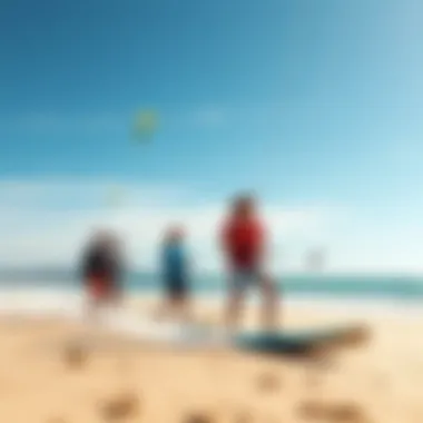 Kitesurfing Community: Embracing Adventure and Connection An engaged kitesurfing community enjoying the thrill of the sport on a beautiful beach