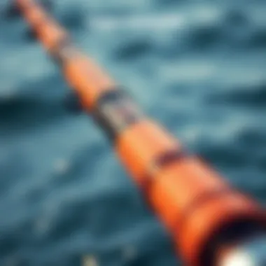 Technical Specifications of the Penn Battle Surf Rod Illustration displaying the technical specifications of the Penn Battle Surf Rod