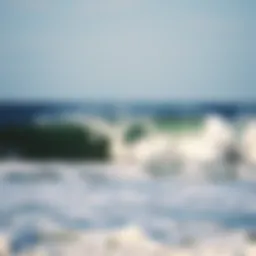 A stunning view of Pismo Beach waves crashing against the shore