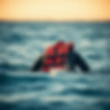 Experience Quiksilver Life Jacket Performance Quiksilver life jacket in action on the water