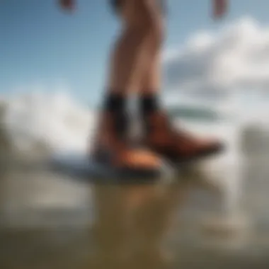 Environmental Considerations of Surf Booties Environmental impact infographic of surf booties