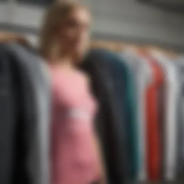Garment Types and Their Sizes Different types of Rip Curl garments displayed with sizing