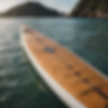 Technical breakdown of paddle board design