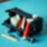 Essential components of a ding repair kit