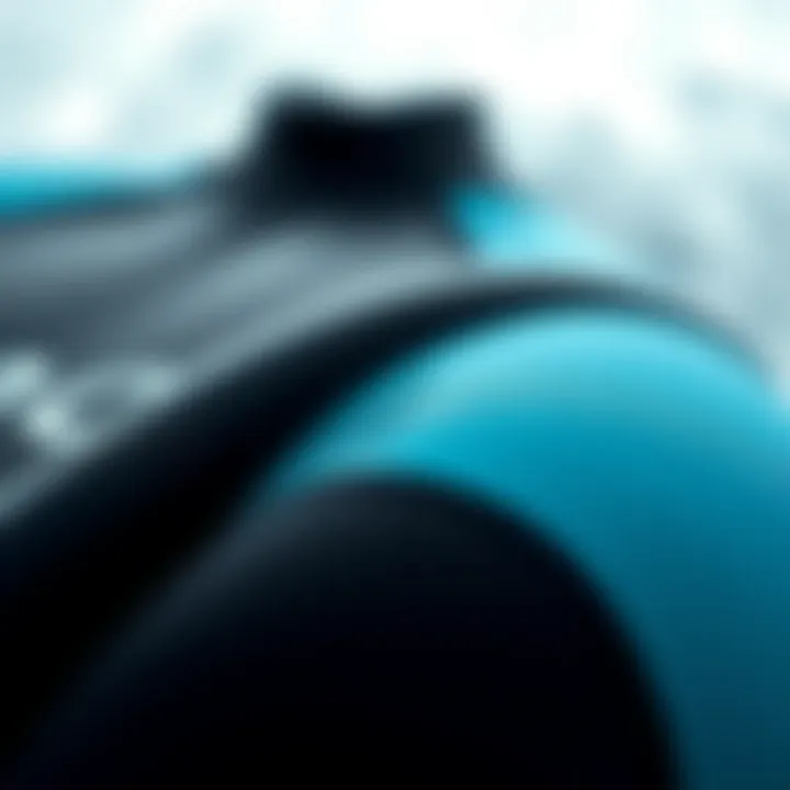 Wetsuit Materials: Flexibility and Durability Close-up of wetsuit materials showcasing flexibility and durability