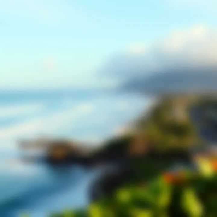 Coastal View of Sunset Beach Scenic view of Sunset Beach from a coastal vantage point