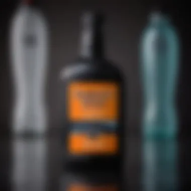 Surf City Garage Black Edge Detailer Bottle Close-up view of Surf City Garage Black Edge Detailer bottle