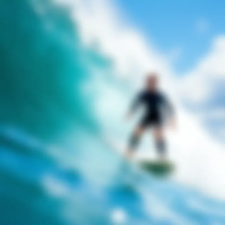 Maximizing Surfing Performance through Wetsuit Choice Surfer in optimal wetsuit