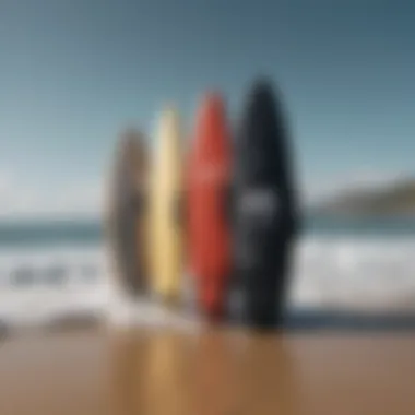 Surf Styles and Bag Compatibility Different surfing styles represented with corresponding surfboard carry bags