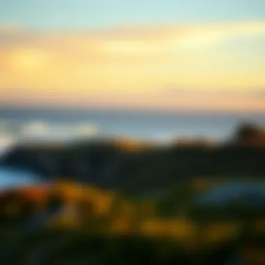 Geographic landscape of Margaret River