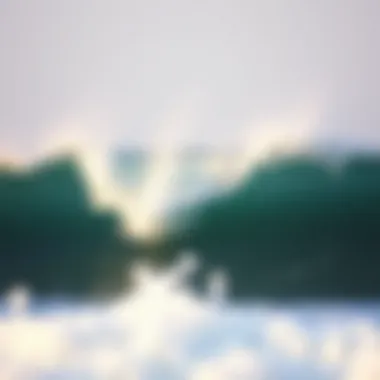 Majestic Waves at Puerto Escondido Majestic waves crashing at Puerto Escondido beach