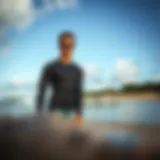 Eco-friendly surf apparel made from recycled materials