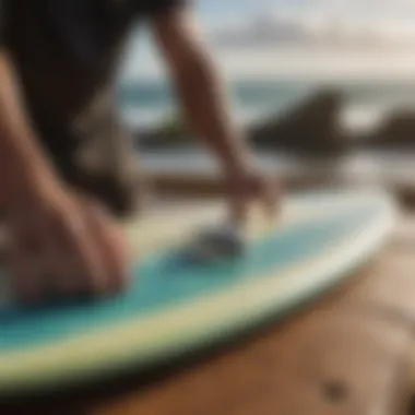 Eco-Friendly Options for Surfboard Maintenance Eco-friendly surfboard wax scraper made from sustainable materials