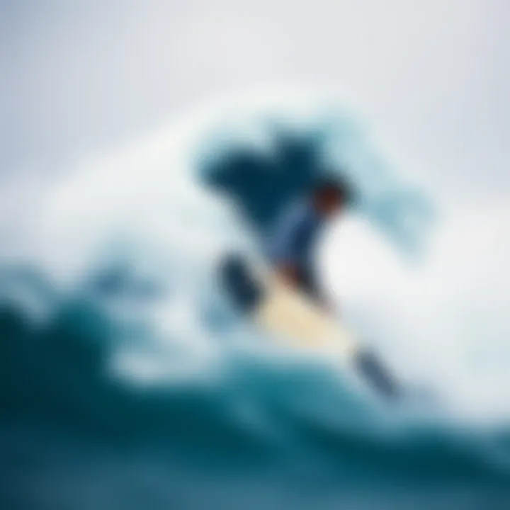 Modern surfers inspired by Hokusai's artwork