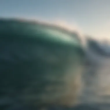 Calming Sound Waves for Recovery Sound waves depicted as a calming backdrop for recovery