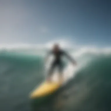 The Science Behind Surfboard Performance Infographic illustrating the science of surfboard performance attributes