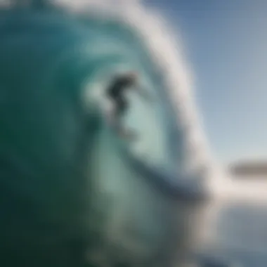 Contemporary Surfing: A Global Competition Modern surfing competition showcasing diverse techniques