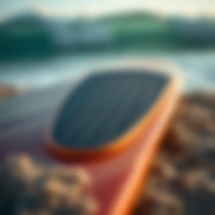 Revolutionary Traction Pad Design Innovative no wax surfboard traction pad