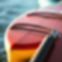 High-quality materials used in foil surfboard construction