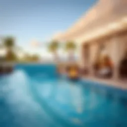 A luxurious backyard wave pool design showcasing advanced technology