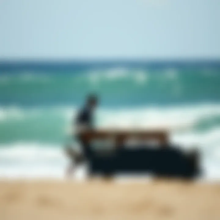 Different shipping methods available for surfboard transport