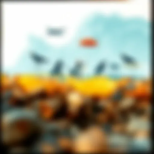 Types of Earth Pollution Illustration depicting various types of earth pollution