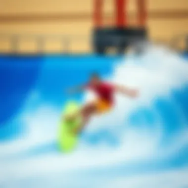 Dynamic Flowrider Surf Experience Dynamic Flowrider surf experience