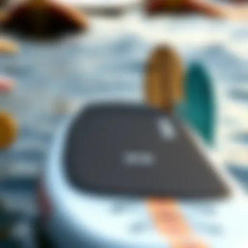 Visual representation of paddle board lengths comparison