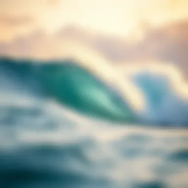 The Science Behind Wave Formation Illustration of ocean wave formation and dynamics