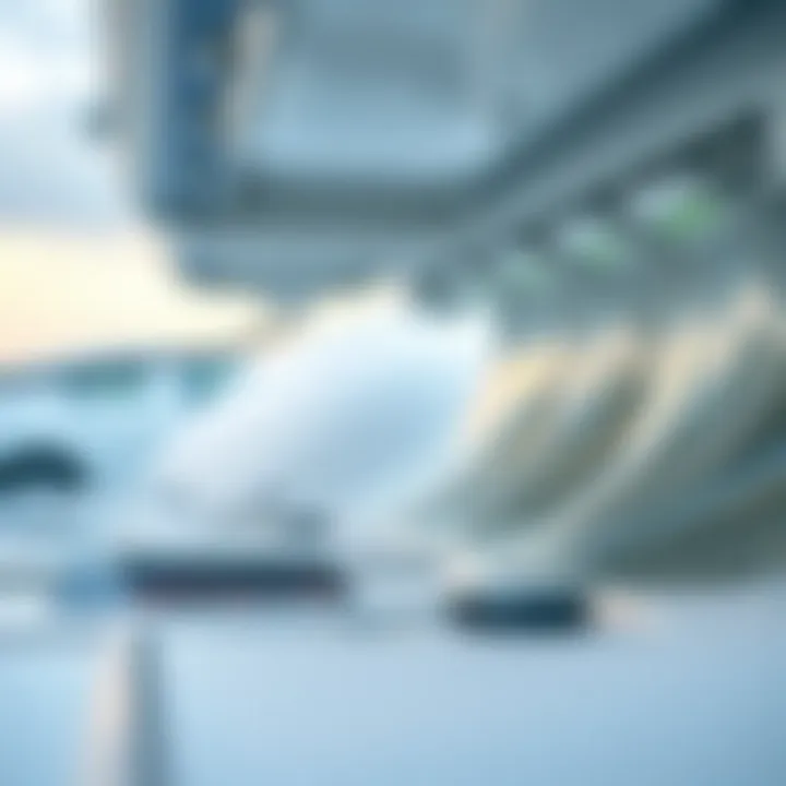 Innovations in Surf Forecasting Technology Future trends in surf forecasting technology represented visually