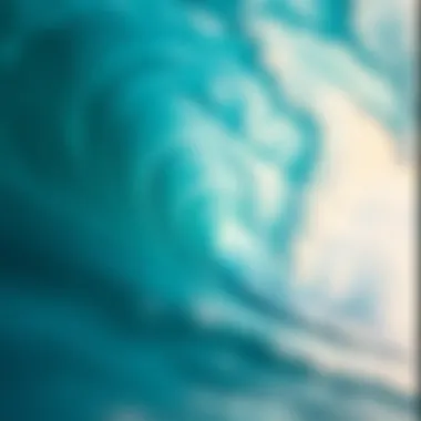 Diagram illustrating wave anatomy