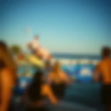 The vibrant community surrounding Waco Surf Pool