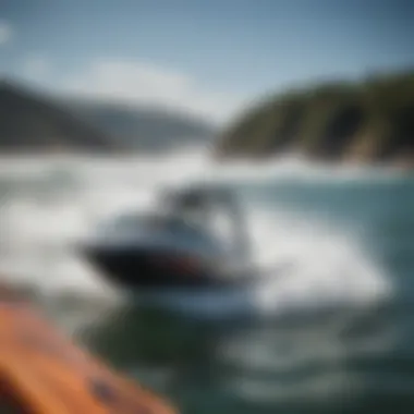 Essential Gear for Jet Boat Wake Surfing Close-up of essential gear for wake surfing