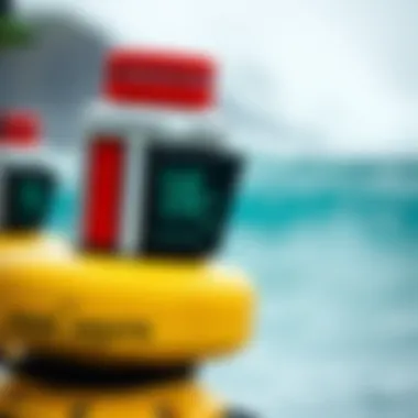 Buoy Readings and Wave Heights Buoy readings showcasing wave heights