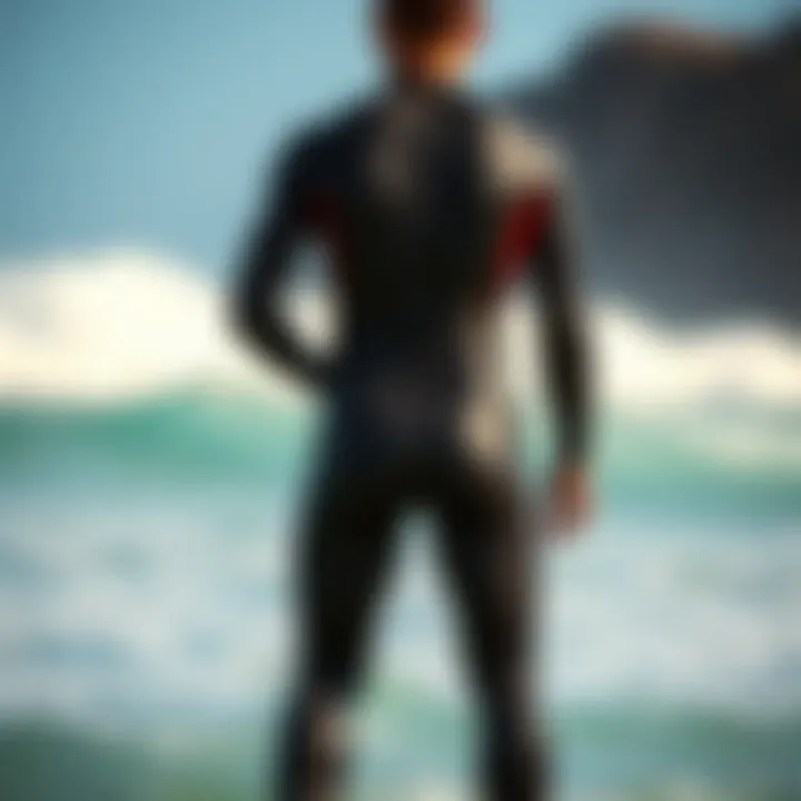 Illustration of wetsuit technology advancements